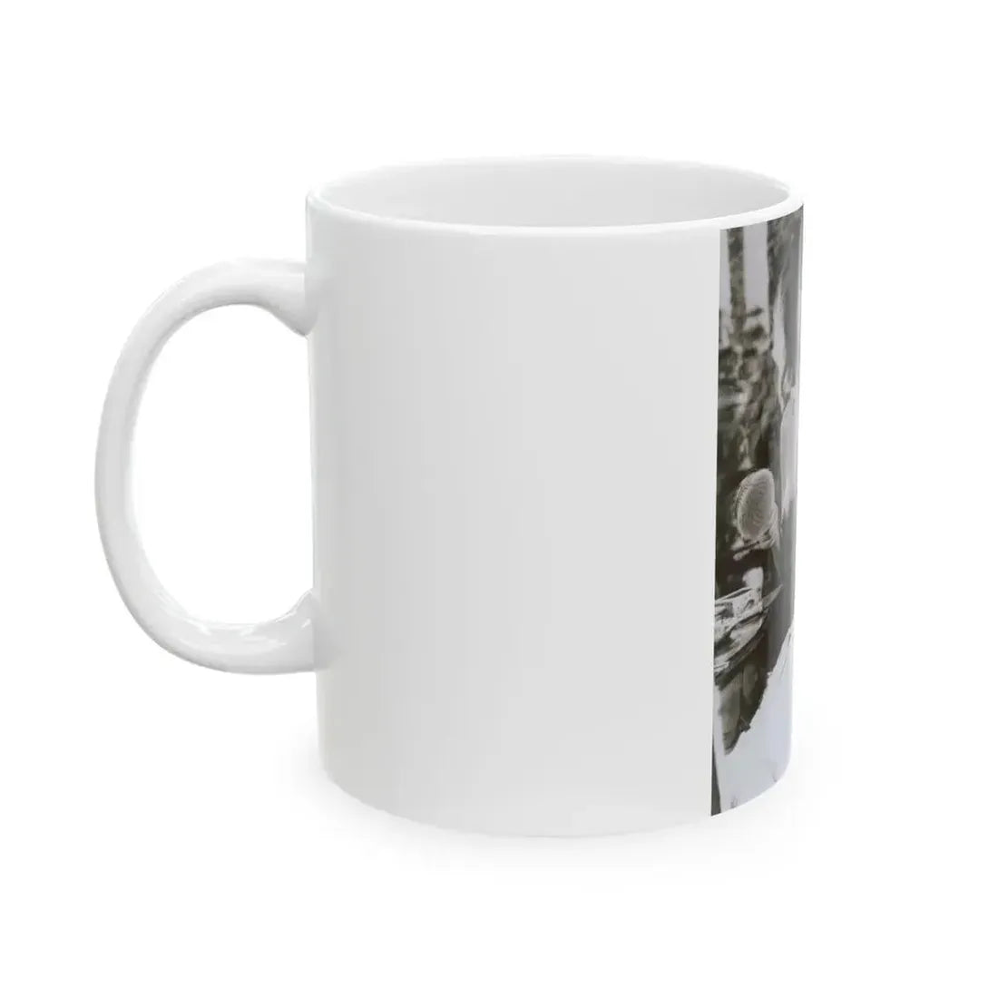 Ingrid Pitt #124 - Topless (Vintage Female Icon) White Coffee Mug - Go Mug Yourself