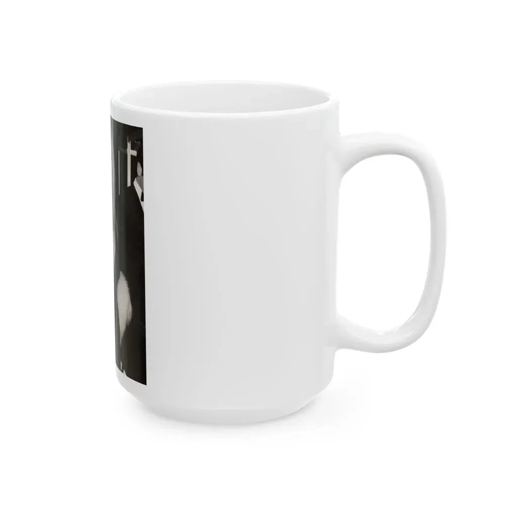 Ingrid Pitt #125 (Vintage Female Icon) White Coffee Mug - Go Mug Yourself