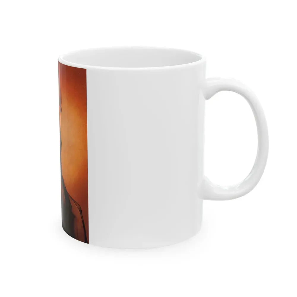 Ingrid Pitt #126 (Vintage Female Icon) White Coffee Mug - Go Mug Yourself