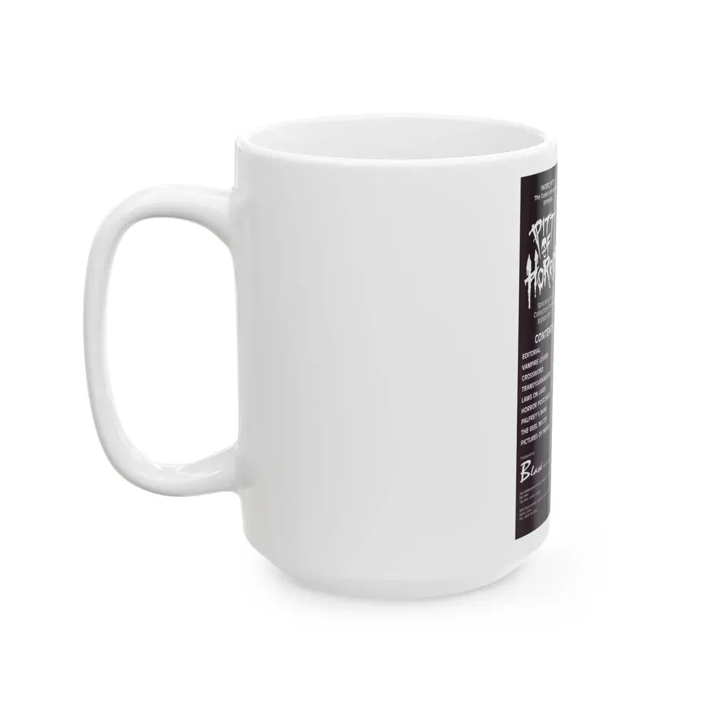 Ingrid Pitt #136 (Vintage Female Icon) White Coffee Mug - Go Mug Yourself