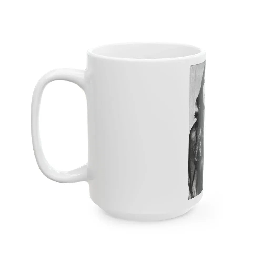 Ingrid Pitt #137 (Vintage Female Icon) White Coffee Mug - Go Mug Yourself