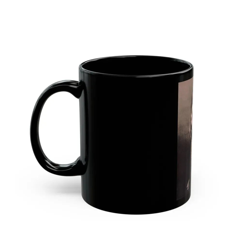 Ingrid Pitt #147 (Vintage Female Icon) Black Coffee Mug - Go Mug Yourself