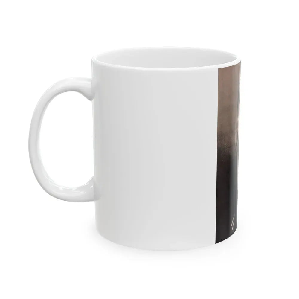 Ingrid Pitt #147 (Vintage Female Icon) White Coffee Mug - Go Mug Yourself
