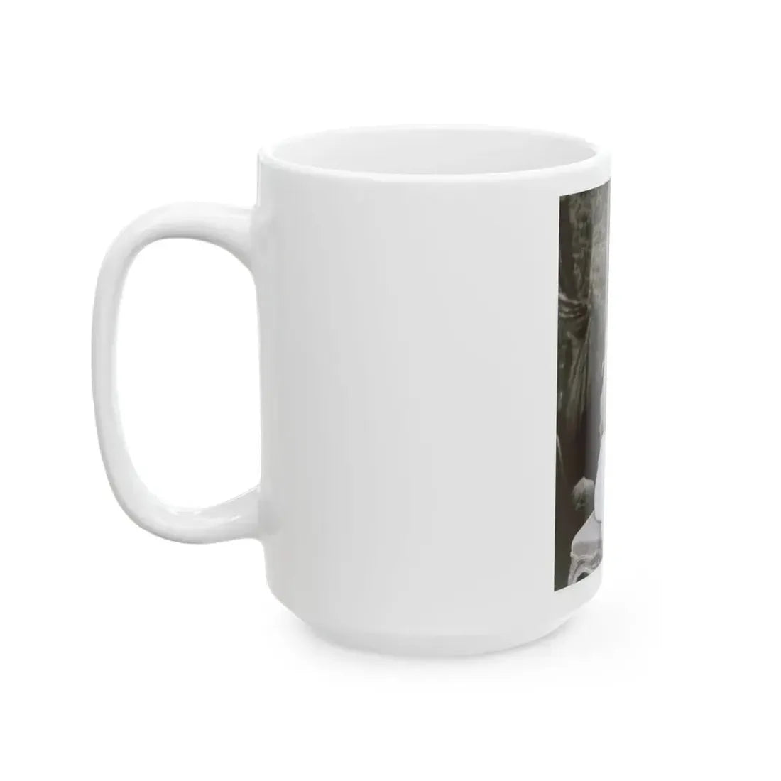 Ingrid Pitt #63 - Topless (Vintage Female Icon) White Coffee Mug - Go Mug Yourself