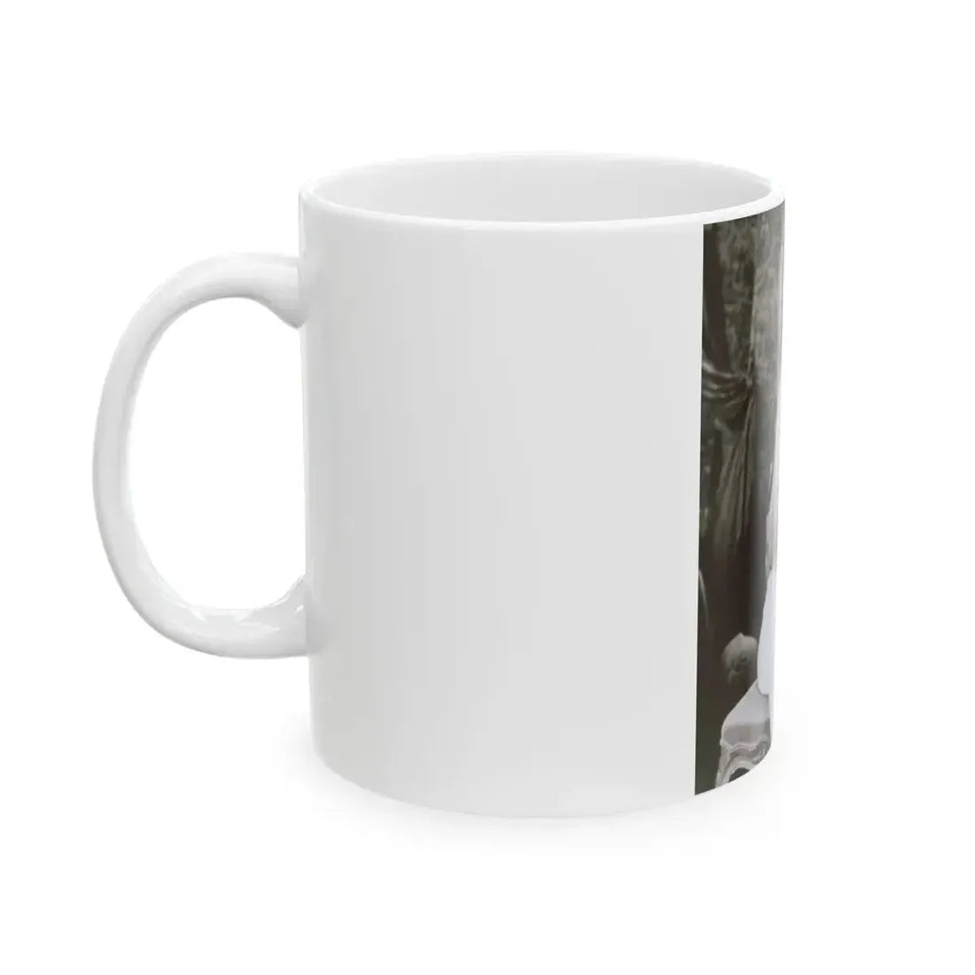 Ingrid Pitt #63 - Topless (Vintage Female Icon) White Coffee Mug - Go Mug Yourself