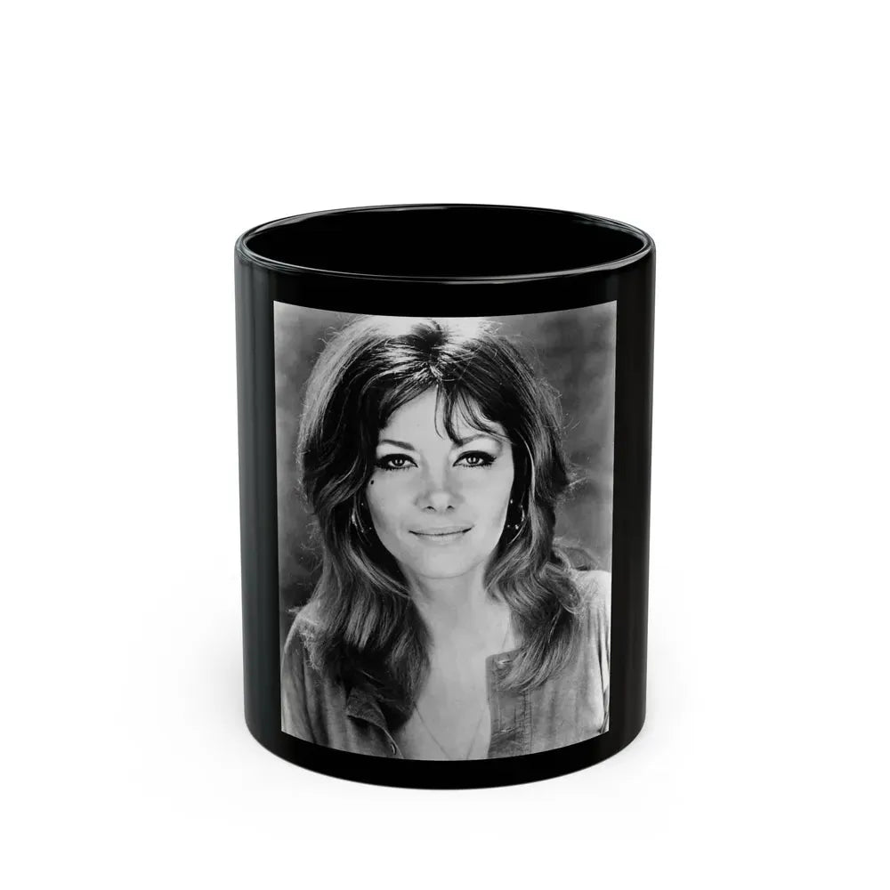 Ingrid Pitt #74 (Vintage Female Icon) Black Coffee Mug 11oz - Go Mug Yourself