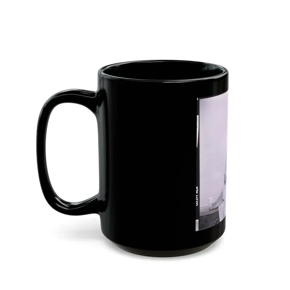 Ingrid Pitt #81 (Vintage Female Icon) Black Coffee Mug - Go Mug Yourself