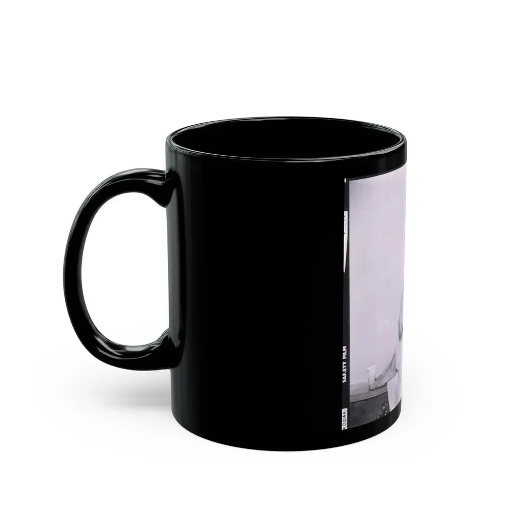 Ingrid Pitt #81 (Vintage Female Icon) Black Coffee Mug - Go Mug Yourself
