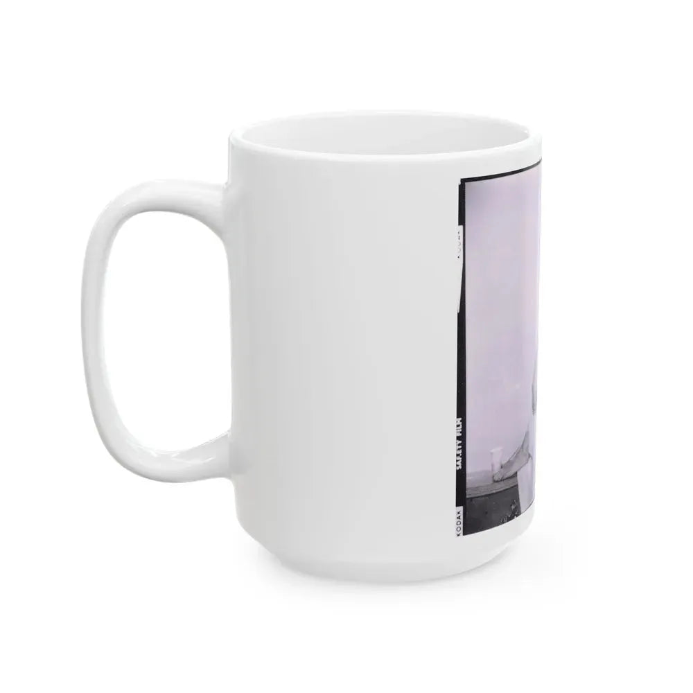Ingrid Pitt #81 (Vintage Female Icon) White Coffee Mug - Go Mug Yourself