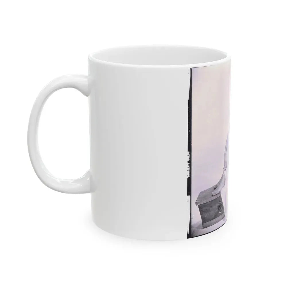 Ingrid Pitt #82 (Vintage Female Icon) White Coffee Mug - Go Mug Yourself