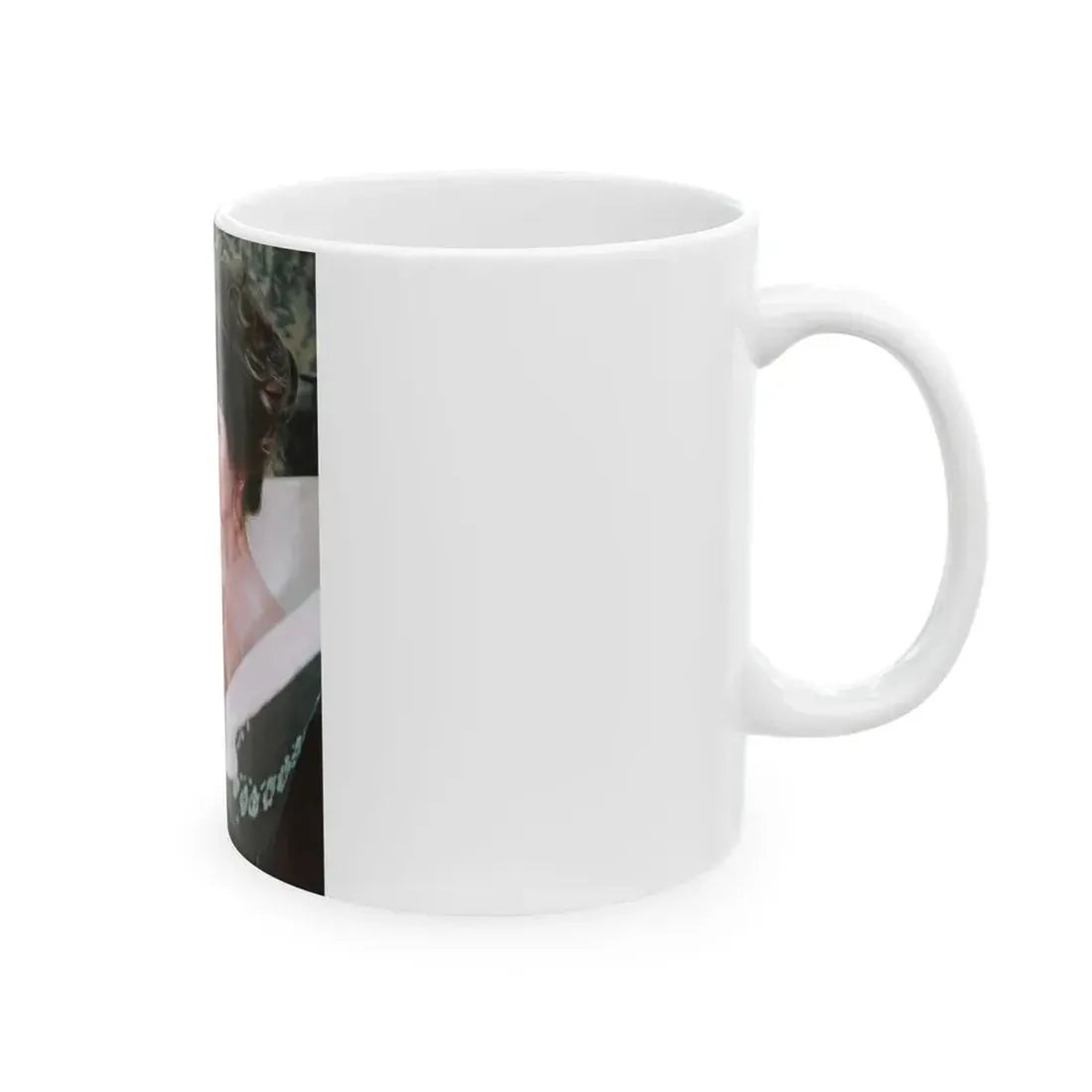 Ingrid Pitt #86 - Topless (Vintage Female Icon) White Coffee Mug - Go Mug Yourself