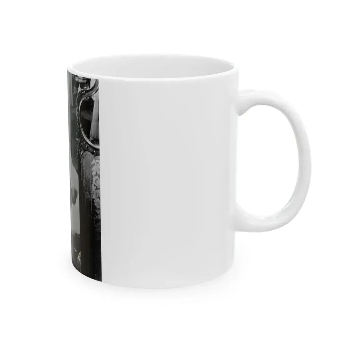 Ingrid Pitt #88 - Topless (Vintage Female Icon) White Coffee Mug - Go Mug Yourself