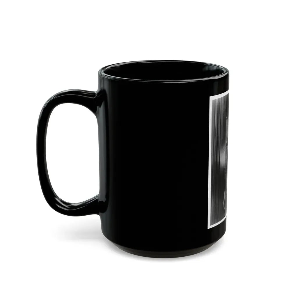 Ingrid Pitt #90 (Vintage Female Icon) Black Coffee Mug - Go Mug Yourself