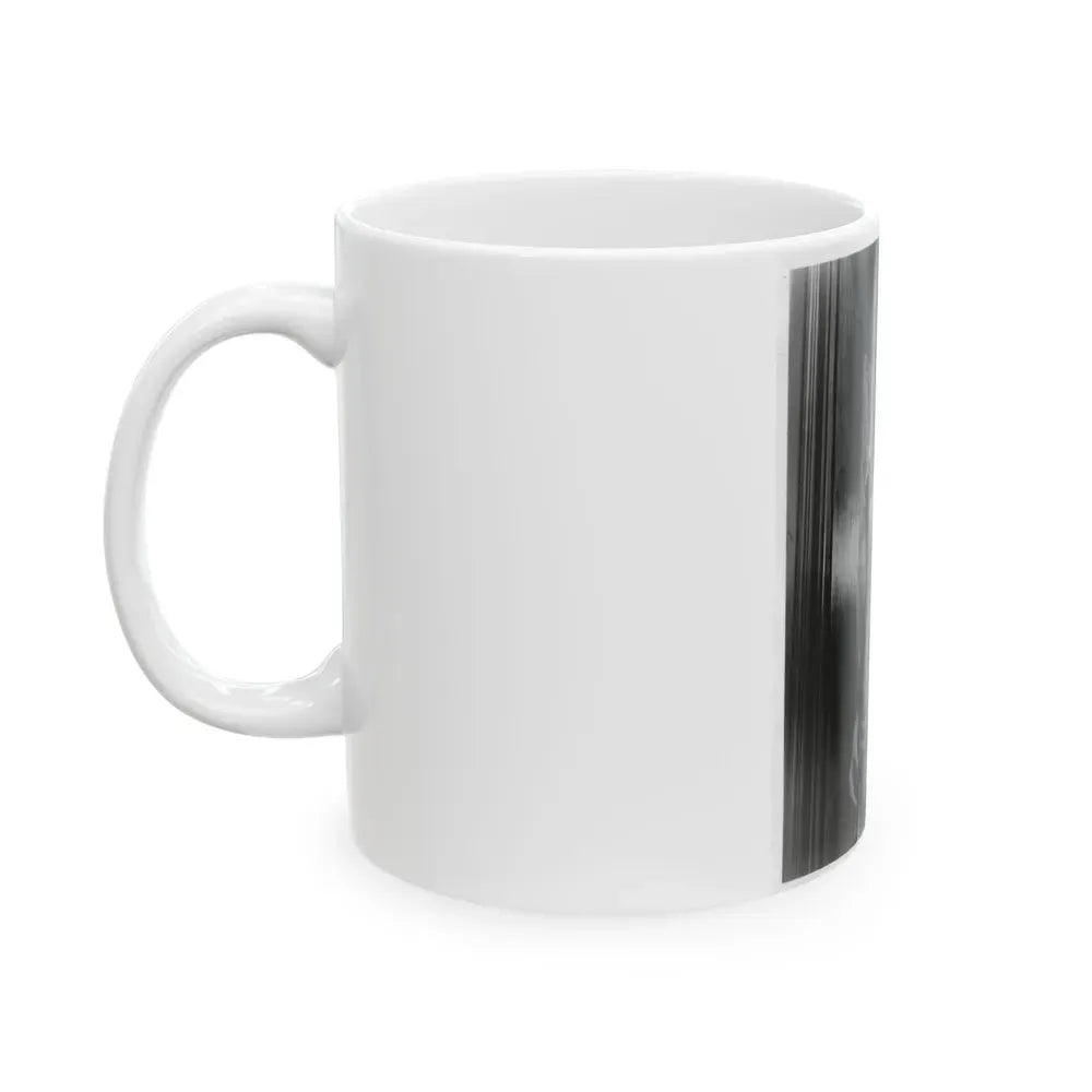 Ingrid Pitt #90 (Vintage Female Icon) White Coffee Mug - Go Mug Yourself