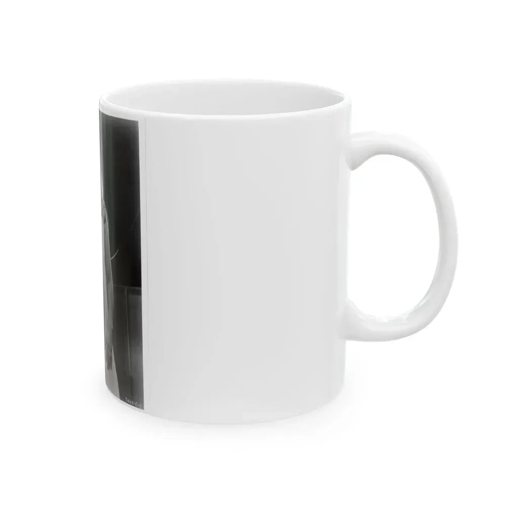 Ingrid Pitt #90 (Vintage Female Icon) White Coffee Mug - Go Mug Yourself