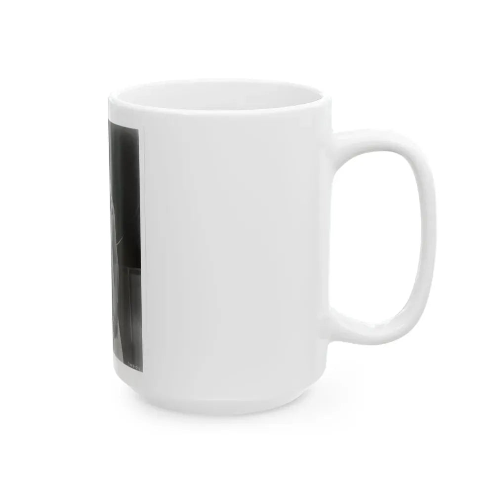 Ingrid Pitt #90 (Vintage Female Icon) White Coffee Mug - Go Mug Yourself