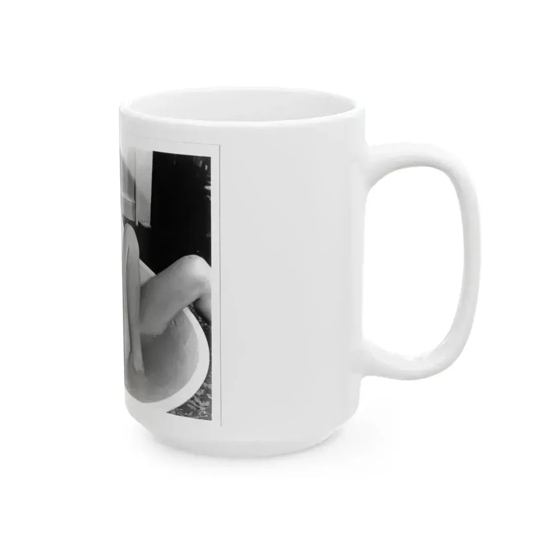Ingrid Pitt #93 - Topless (Vintage Female Icon) White Coffee Mug - Go Mug Yourself