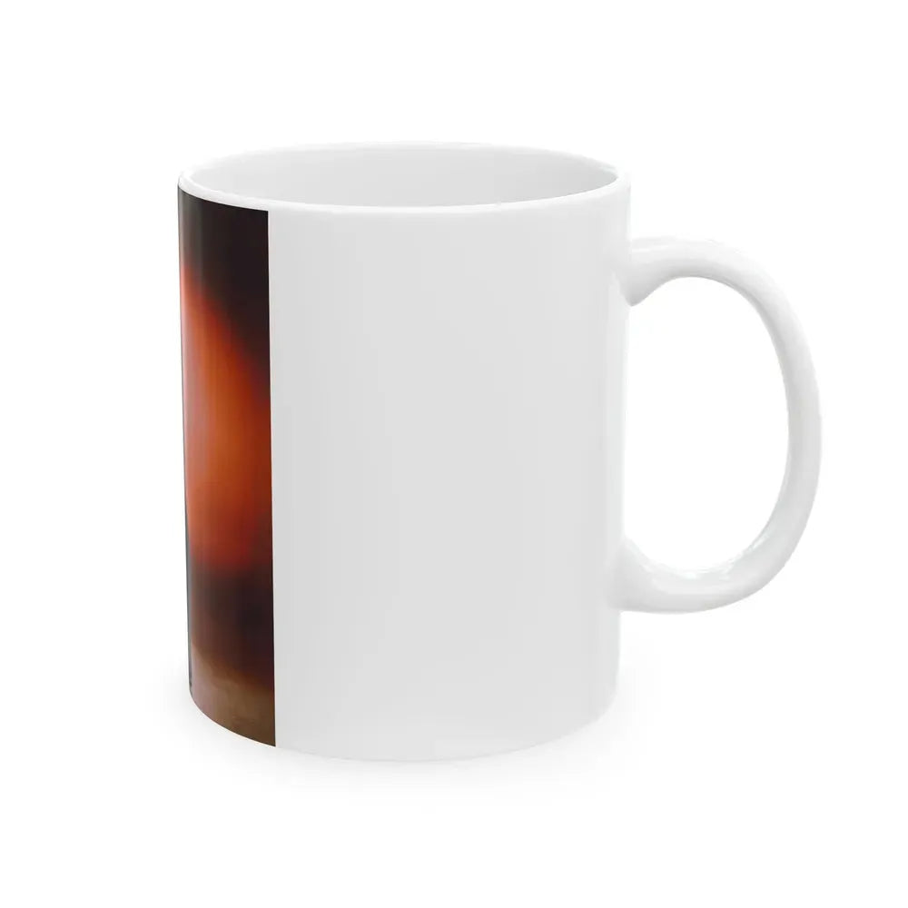 Ingrid Pitt #95 (Vintage Female Icon) White Coffee Mug - Go Mug Yourself