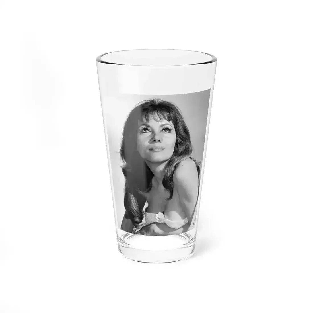 Ingrid Pitt #98 (Vintage Female Icon) Pint Glass 16oz 16oz - Go Mug Yourself