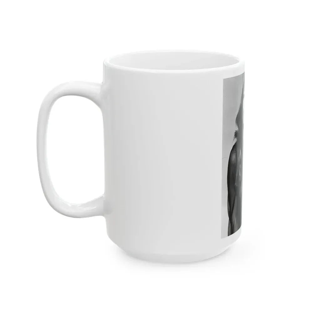 Ingrid Pitt #99 (Vintage Female Icon) White Coffee Mug - Go Mug Yourself