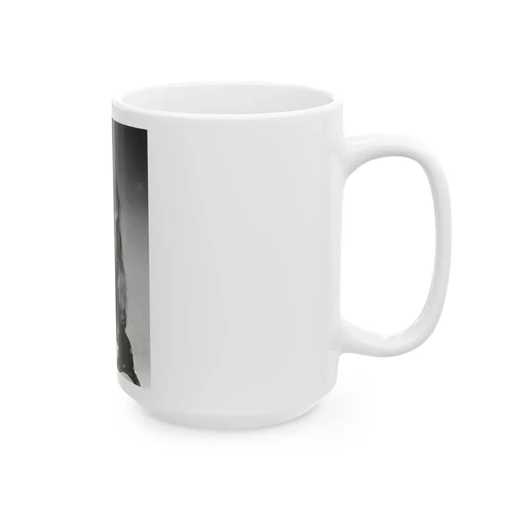 Ingrid Pitt #99 (Vintage Female Icon) White Coffee Mug - Go Mug Yourself