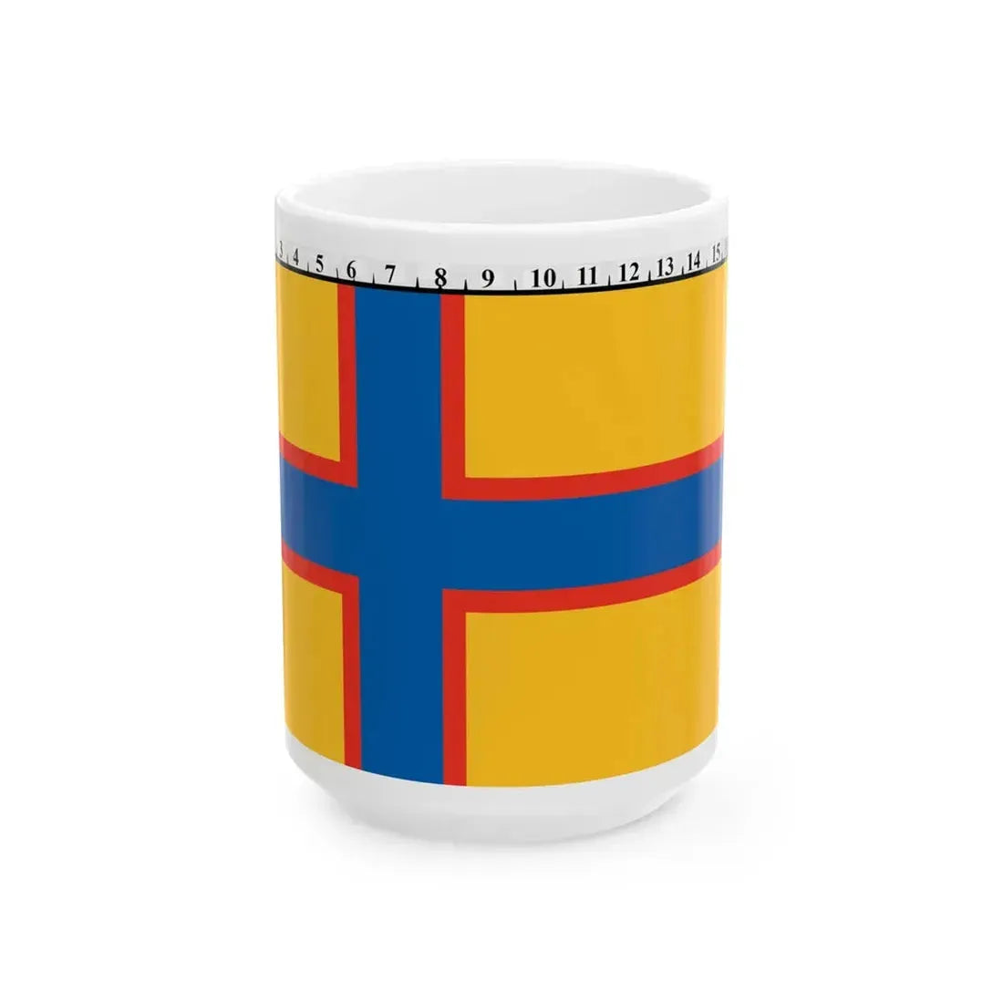 Inkerilippumit (Russia) White Coffee Mug 15oz - Go Mug Yourself