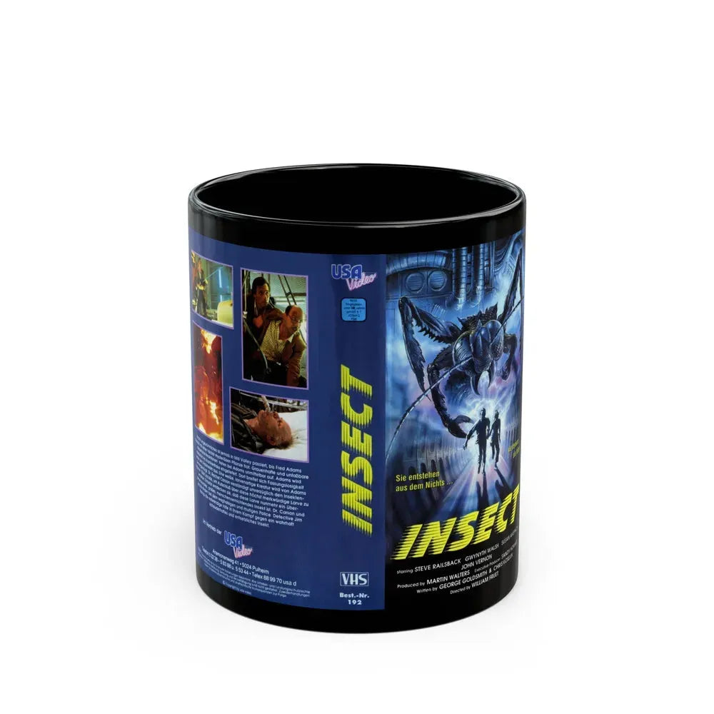 INSECT (VHS COVER) - Black Coffee Mug 11oz - Go Mug Yourself