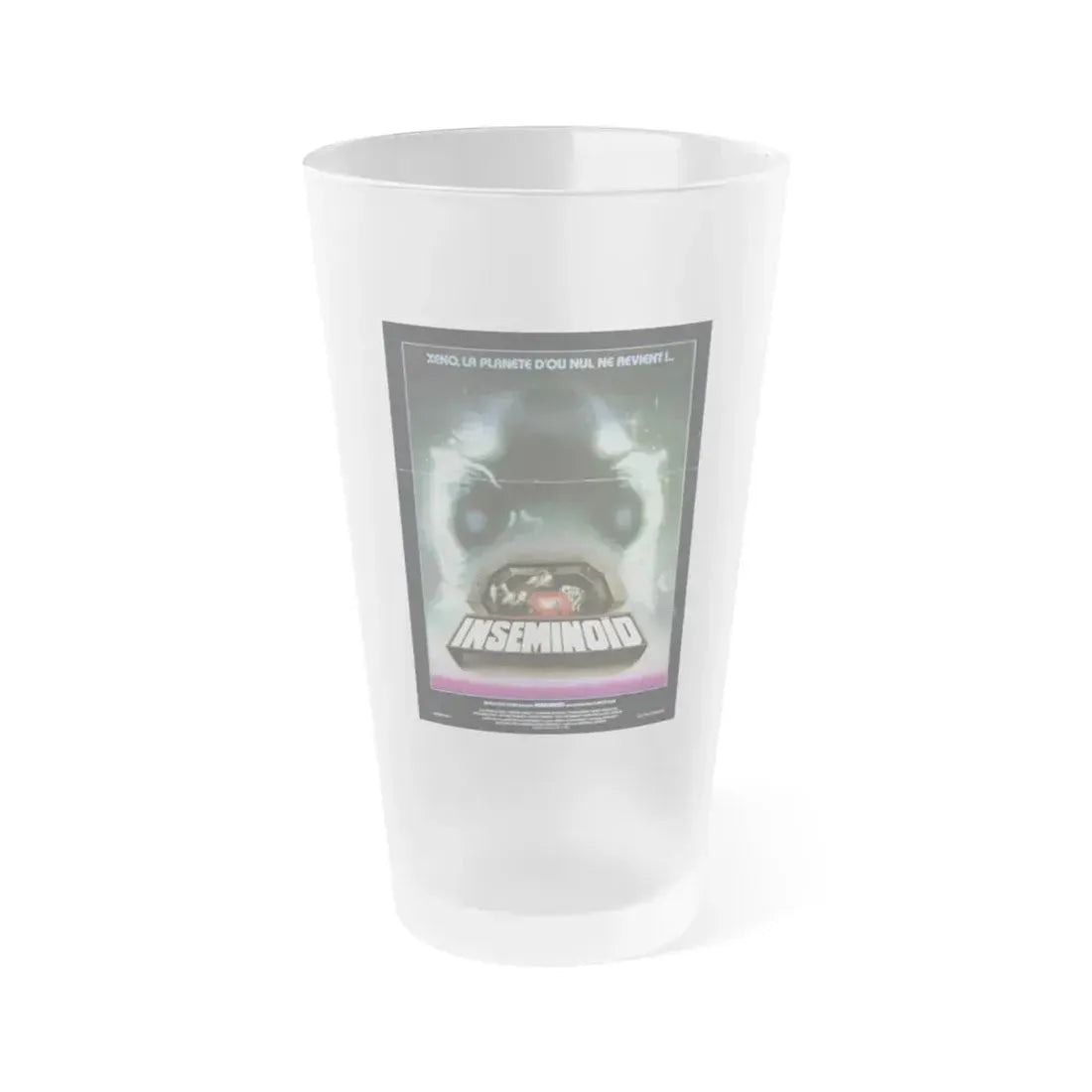 INSEMINOID (FRENCH) 1981 Movie Poster - Frosted Pint Glass 16oz 16oz Frosted - Go Mug Yourself