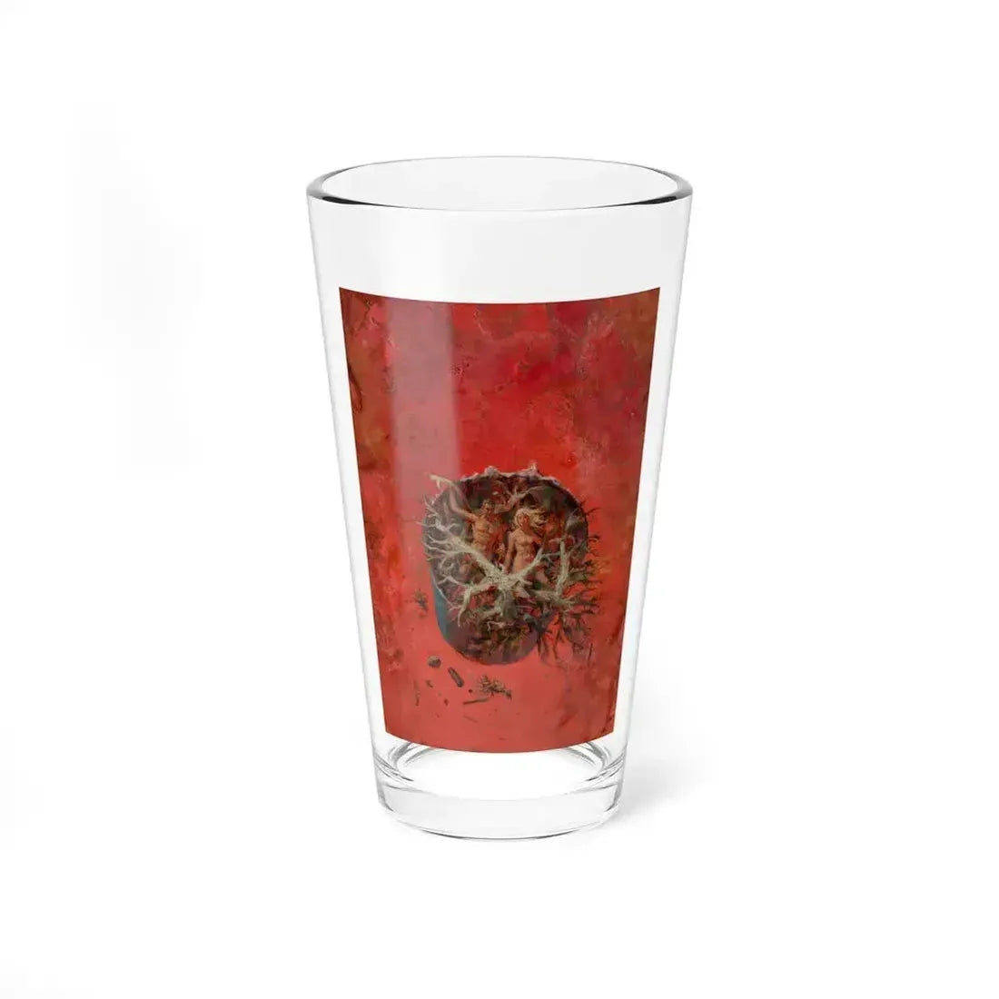 Inside Outside, paperback cover (Ballantine Books, 1964) - Pint Glass 16oz 16oz - Go Mug Yourself