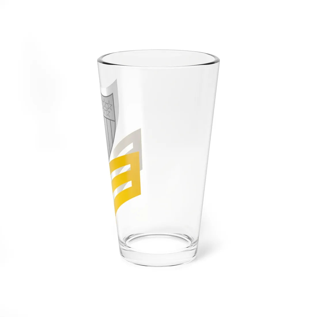 Insignia of a United States Coast Guard petty officer first class (United States) (Military Rank) Pint Glass 16oz - Go Mug Yourself
