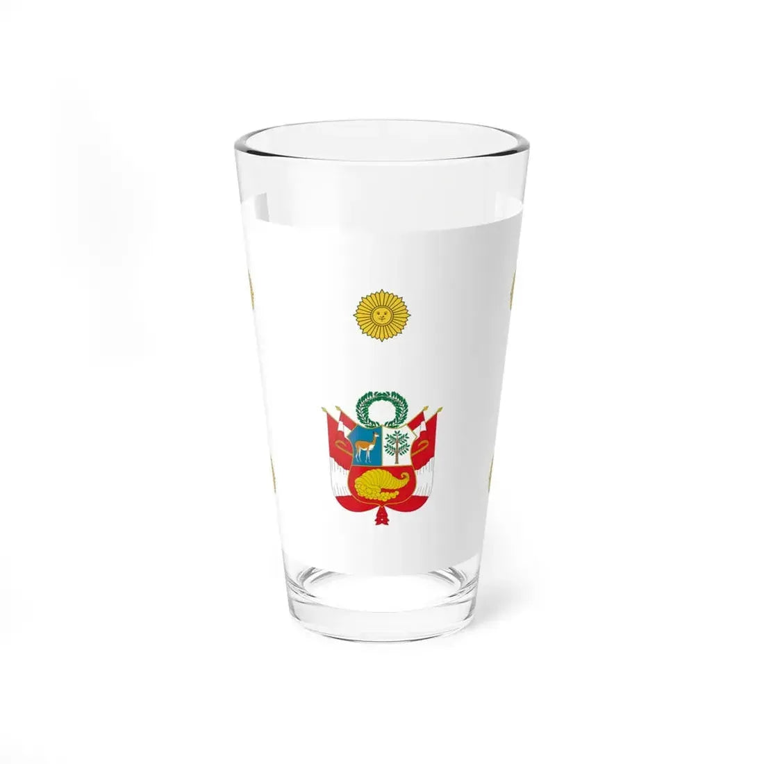 Insignia of the President of Peru (Peru) Pint Glass 16oz 16oz - Go Mug Yourself