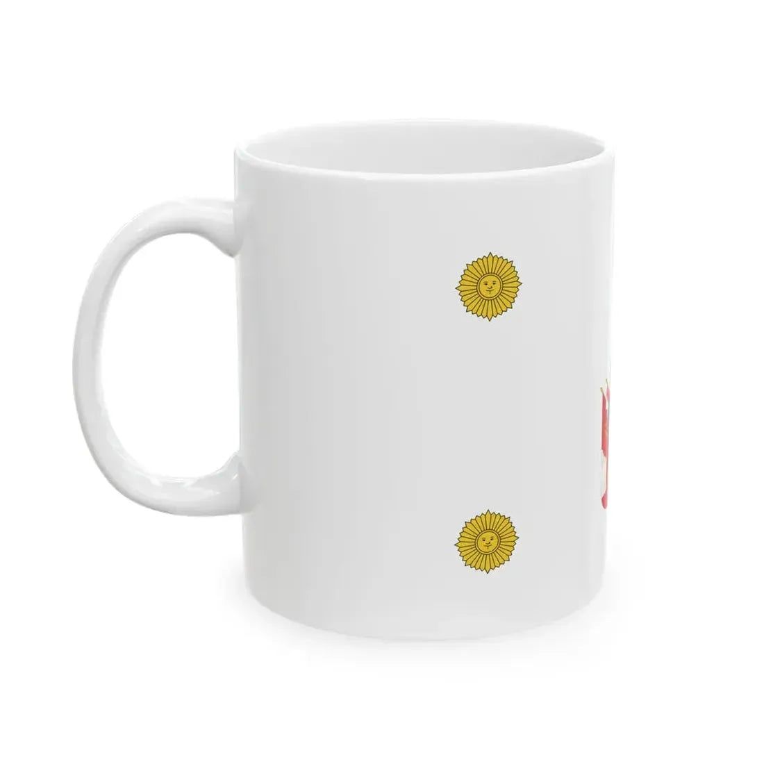 Insignia of the President of Peru (Peru) White Coffee Mug - Go Mug Yourself