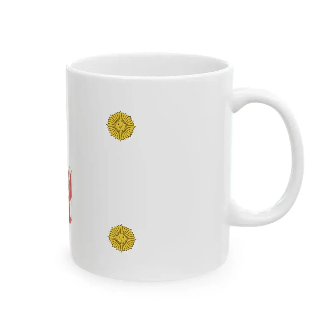 Insignia of the President of Peru (Peru) White Coffee Mug - Go Mug Yourself