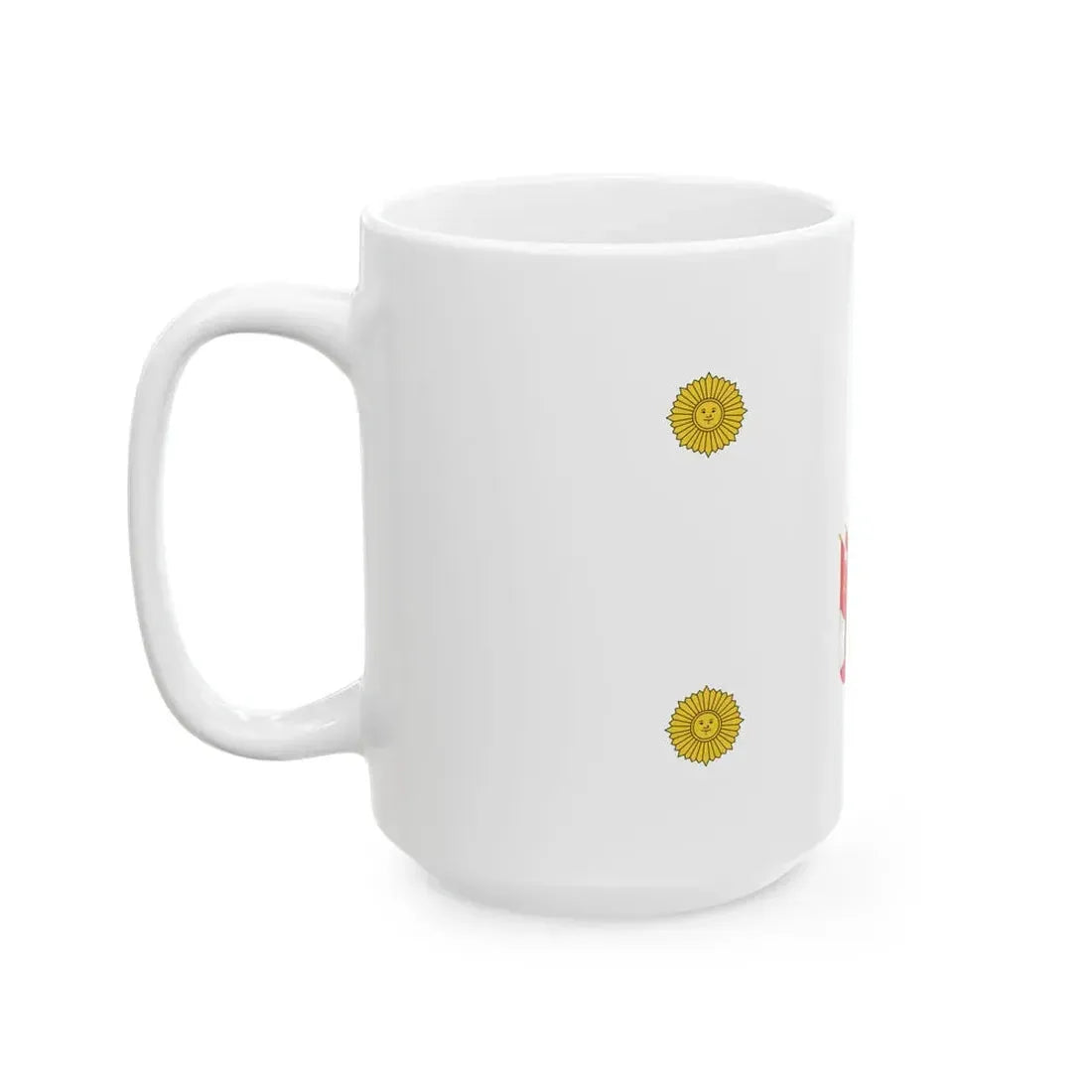 Insignia of the President of Peru (Peru) White Coffee Mug - Go Mug Yourself