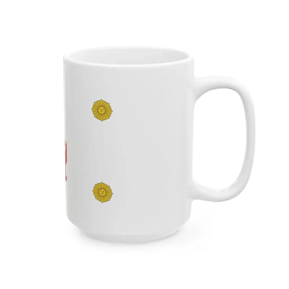 Insignia of the President of Peru (Peru) White Coffee Mug - Go Mug Yourself