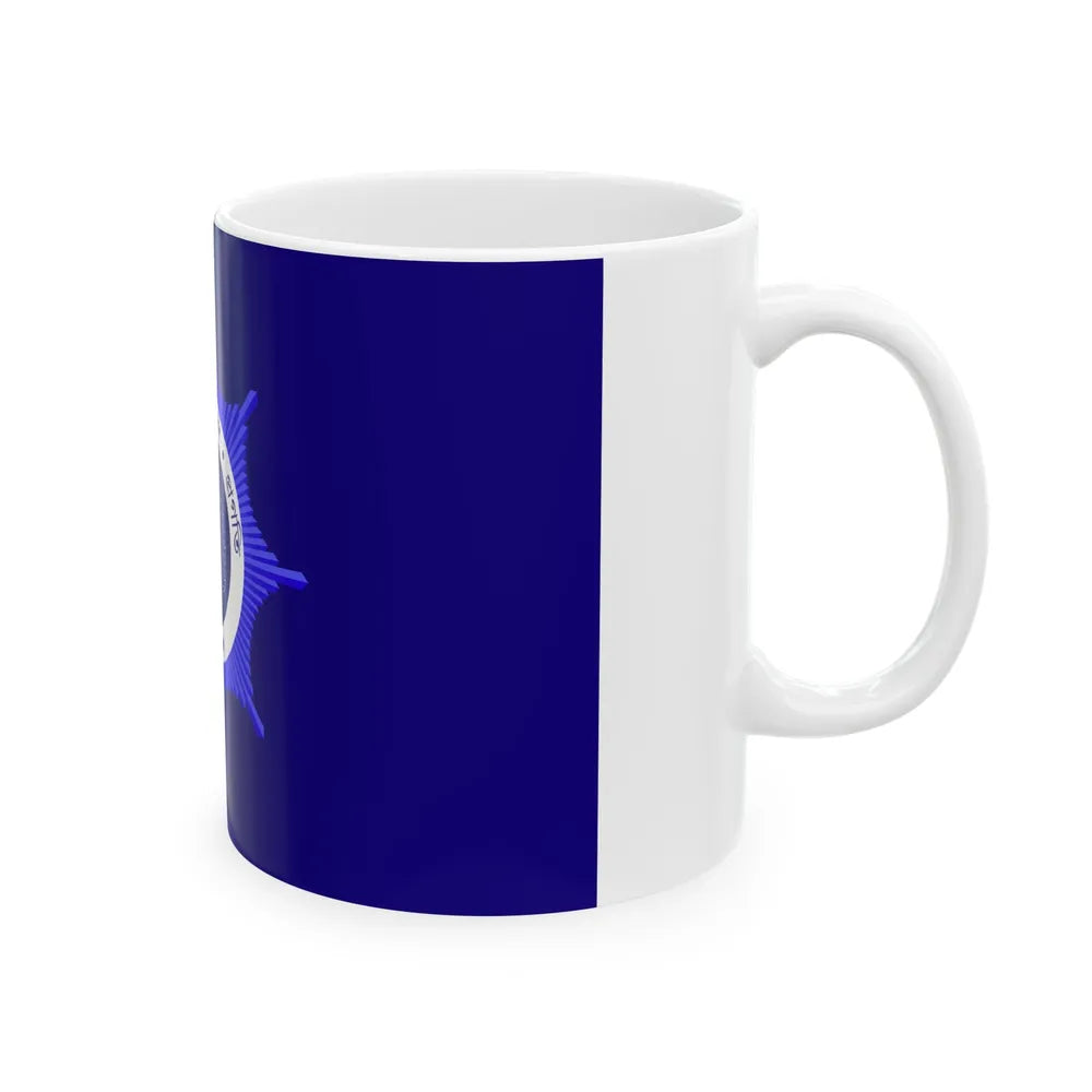 Inspector General of Police Bangladesh Flag (Bangladesh) White Coffee Mug - Go Mug Yourself