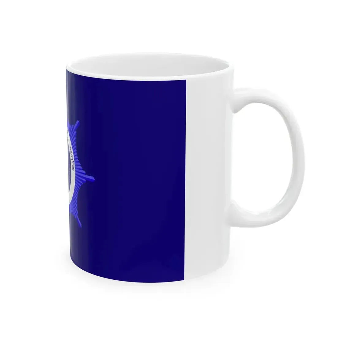 Inspector General of Police Bangladesh Flag (Bangladesh) White Coffee Mug - Go Mug Yourself