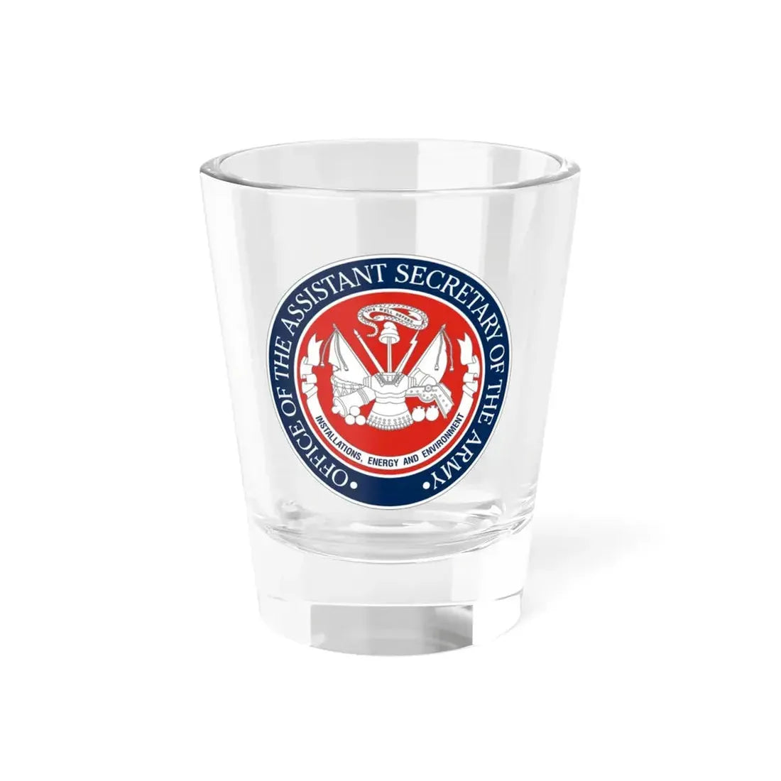 Installations Energy and Environment (U.S. Army) Shot Glass 1.5oz - Go Mug Yourself