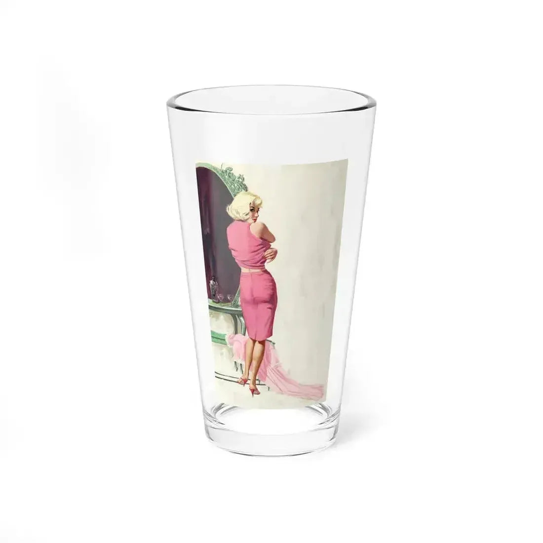 Instant Love, paperback cover, 1963 - Pint Glass 16oz 16oz - Go Mug Yourself