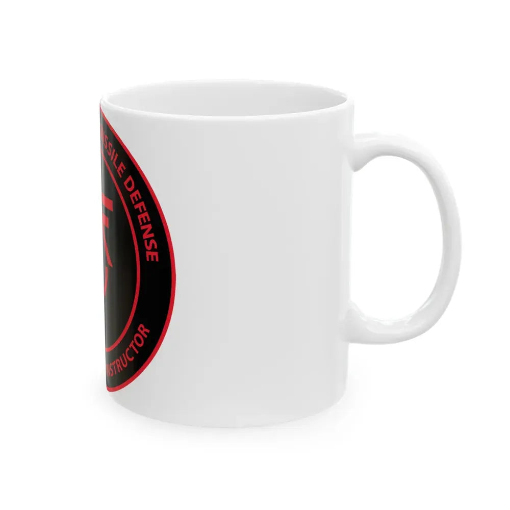 Integrated Air & Missile Defense Warfare Tactics Instructor IAMD WTI (U.S. Navy) White Coffee Mug - Go Mug Yourself