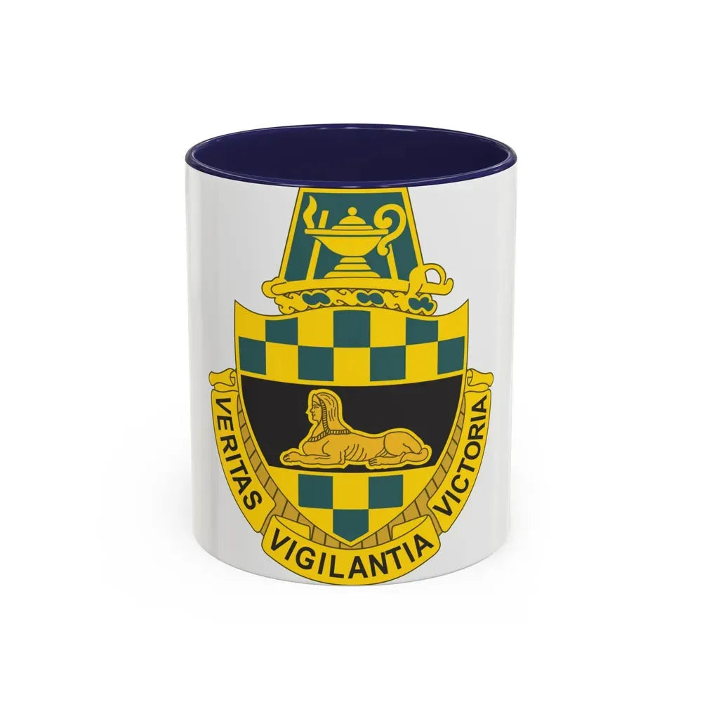 Intelligence Center and School (U.S. Army) Accent Coffee Mug 11oz Navy - Go Mug Yourself
