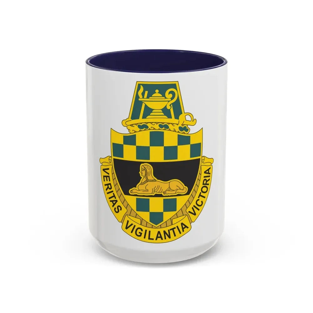 Intelligence Center and School (U.S. Army) Accent Coffee Mug 15oz Navy - Go Mug Yourself