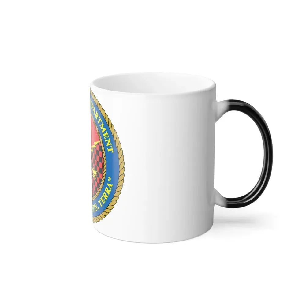 Intelligence Department Tempestus Hostis Terra (USMC) Color Changing Coffee Mug - Go Mug Yourself