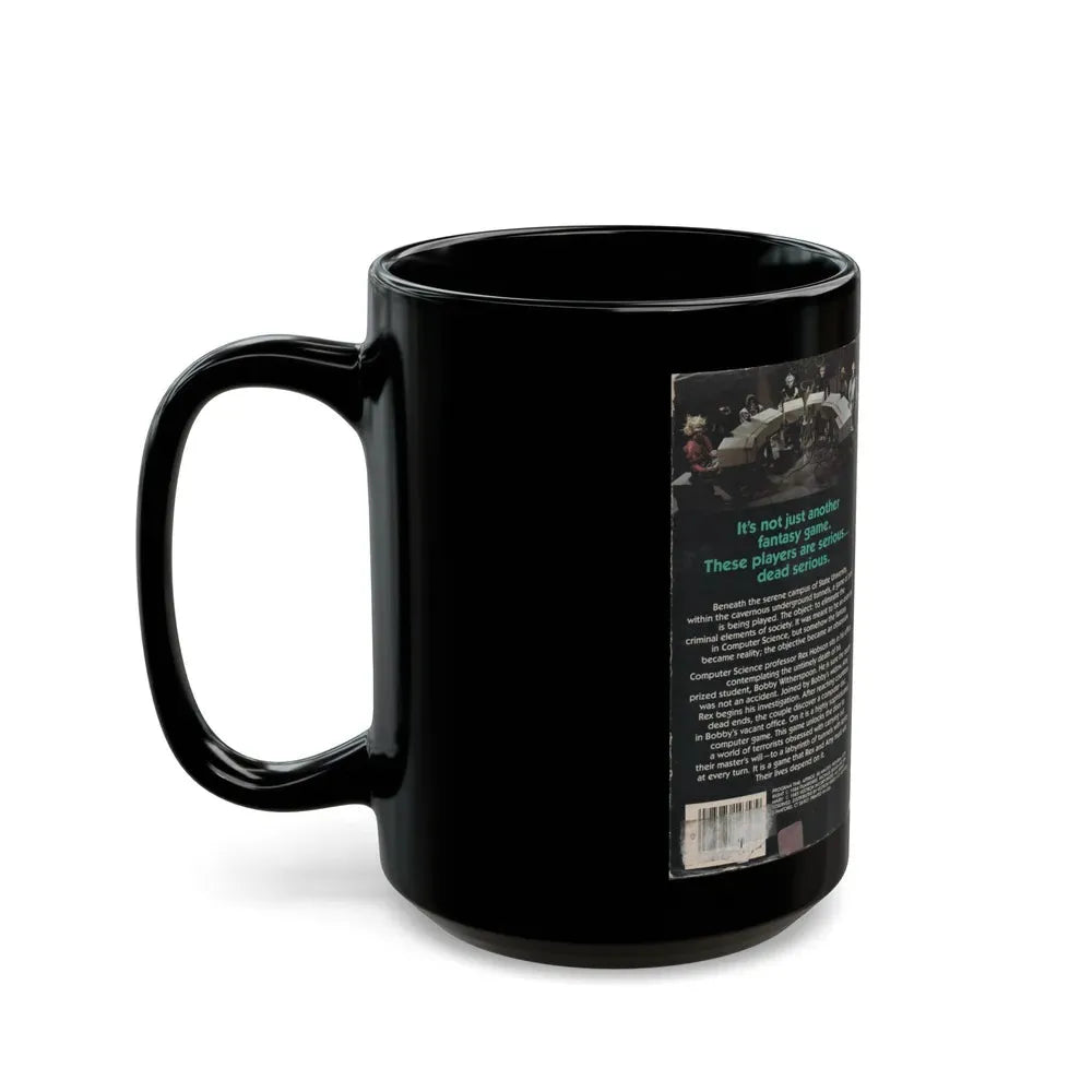 INTERFACE (VHS COVER) - Black Coffee Mug - Go Mug Yourself