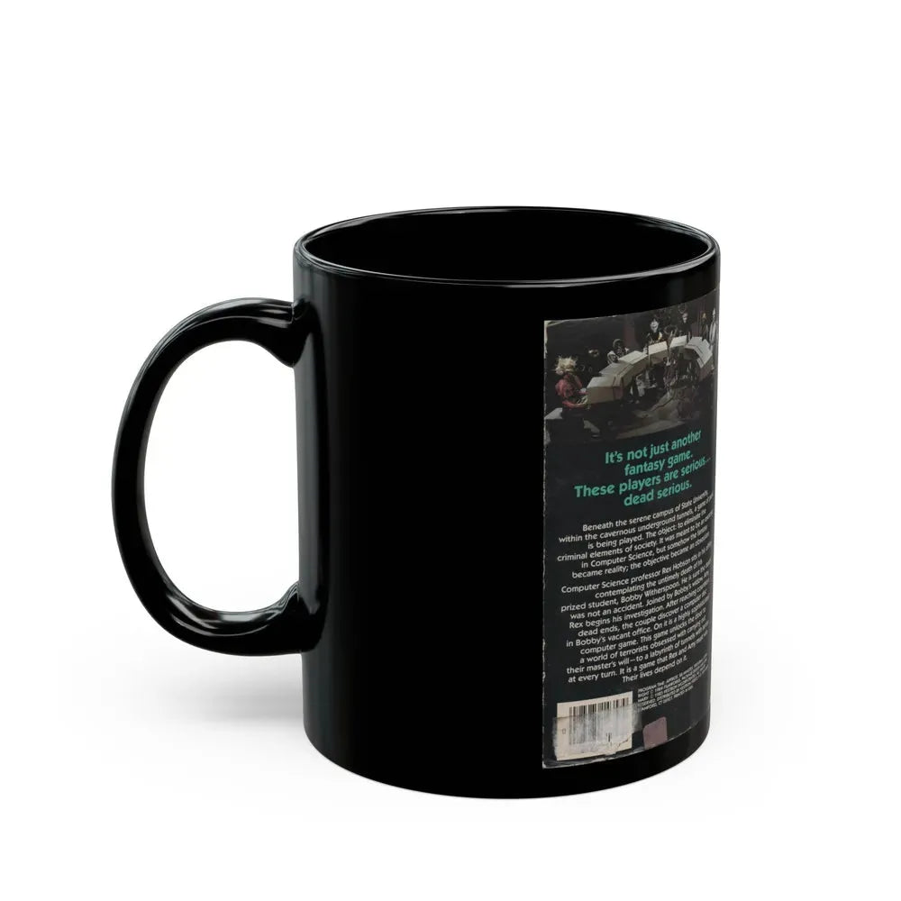 INTERFACE (VHS COVER) - Black Coffee Mug - Go Mug Yourself