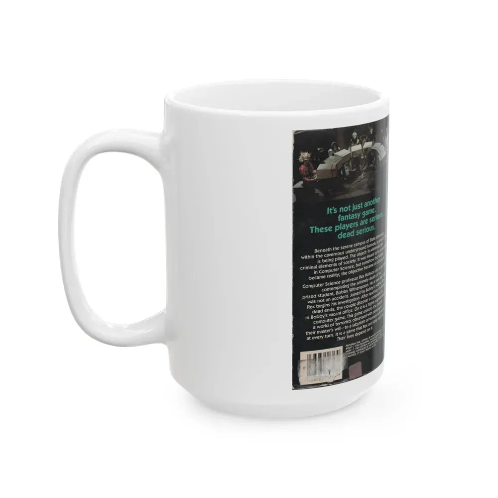 INTERFACE (VHS COVER) - White Coffee Mug - Go Mug Yourself