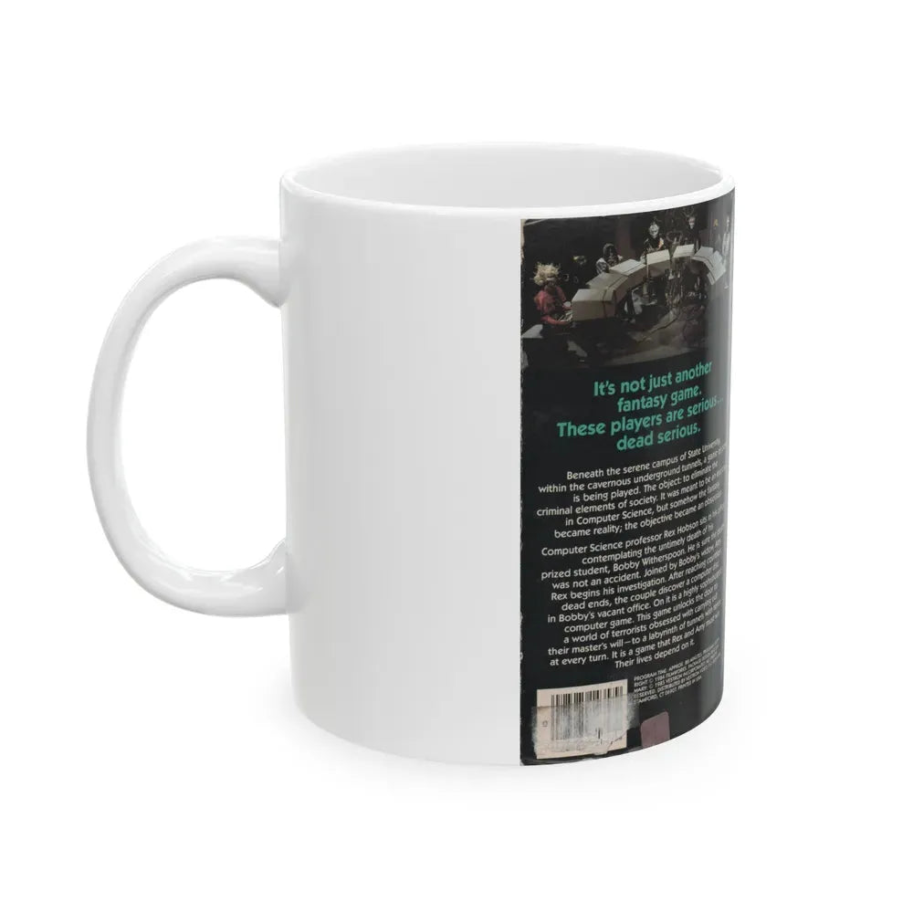 INTERFACE (VHS COVER) - White Coffee Mug - Go Mug Yourself