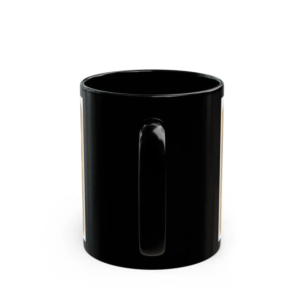 Interior View Of A Large Convention Hall Filled With People Sitting In Chairs (U.S. Civil War) Black Coffee Mug - Go Mug Yourself