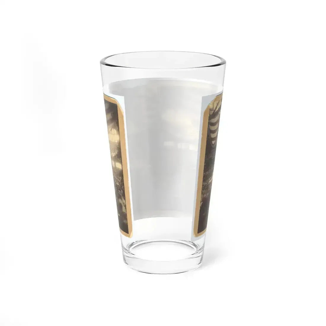 Interior View Of A Large Convention Hall Filled With People Sitting In Chairs (U.S. Civil War) Pint Glass 16oz - Go Mug Yourself