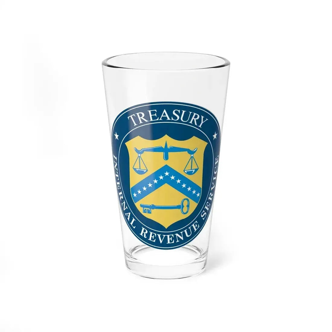 Internal Revenue Service - Pint Glass 16oz 16oz - Go Mug Yourself